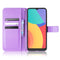 For Alcatel 1S 2021 / 3L 2021 / TCL 20E / 20Y Diamond Texture Leather Phone Case(Purple)