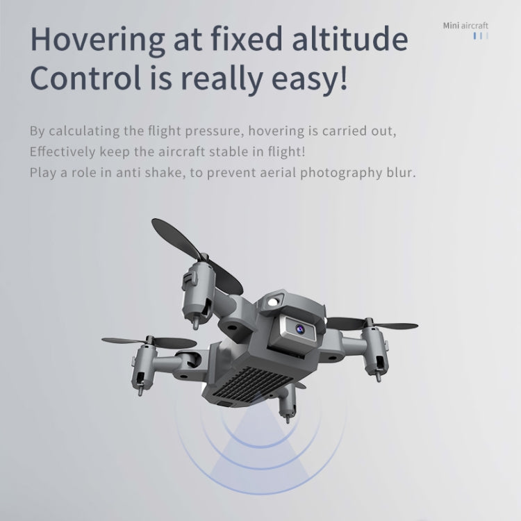 KY905 Foldable Mini WiFi FPV Aerial Photography Drone, Specification:Standard + Storage Bag