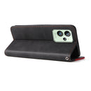 For OPPO Realme GT2 Pro Stitching-Color PU Leather Phone Case(Red)