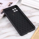 For OPPO A15 / A15s Litchi Texture Sliding Camshield TPU Phone Case(Black)