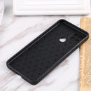 For OPPO A15 / A15s Litchi Texture Sliding Camshield TPU Phone Case(Black)