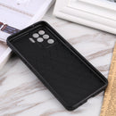 For OPPO A94 4G / Reno5 F / Reno5 Lite / F19 Litchi Texture Sliding Camshield TPU Phone Case(Black)