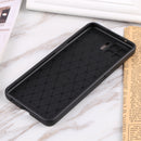 For OPPO F17 Pro / Reno4 Lite / A93 / Reno4 F Litchi Texture Sliding Camshield TPU Phone Case(Black)