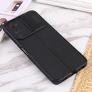 For vivo Y31 2021 / Y20i / Y20s / Y11s / Y12s Litchi Texture Sliding Camshield TPU Phone Case(Black)