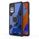 For Xiaomi Redmi Note 11 Pro 5G / 4G Global Space PC+TPU Shockproof Phone Case with Ring Holder(Blue)