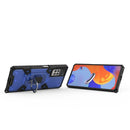 For Xiaomi Redmi Note 11 Pro 5G / 4G Global Space PC+TPU Shockproof Phone Case with Ring Holder(Blue)