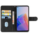 Leather Phone Case For OPPO Reno7 Lite(Black)