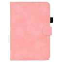 For Lenovo Legion Y700 Cowhide Texture Smart Leather Tablet Case(Rose Gold)