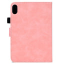 For Lenovo Legion Y700 Cowhide Texture Smart Leather Tablet Case(Rose Gold)