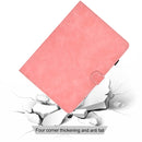For Lenovo Legion Y700 Cowhide Texture Smart Leather Tablet Case(Rose Gold)