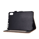 For Lenovo Legion Y700 Cowhide Texture Smart Leather Tablet Case(Brown)