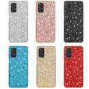 For Samsung Galaxy A13 4G Glitter Powder Shockproof TPU Phone Case(Red)