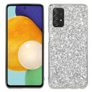 For Samsung Galaxy A13 4G Glitter Powder Shockproof TPU Phone Case(Silver)