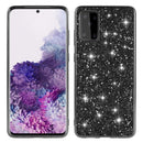 For Samsung Galaxy A53 5G Glitter Powder Shockproof TPU Phone Case(Black)