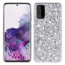 For Samsung Galaxy A53 5G Glitter Powder Shockproof TPU Phone Case(Silver)
