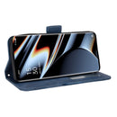For OPPO Find X5 Pro Skin Feel Calf Pattern Leather Phone Case(Blue)