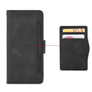 For TCL 30 SE / 30 E / 306 / Sharp Aquos V6 Skin Feel Calf Pattern Leather Phone Case(Black)