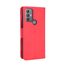 For TCL 30 SE / 30 E / 306 / Sharp Aquos V6 Skin Feel Calf Pattern Leather Phone Case(Red)