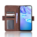 For TCL 30 SE / 30 E / 306 / Sharp Aquos V6 Skin Feel Calf Pattern Leather Phone Case(Brown)