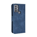 For TCL 30 SE / 30 E / 306 / Sharp Aquos V6 Skin Feel Calf Pattern Leather Phone Case(Blue)