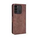 For TECNO Spark Go 2022 / Spark 8C Skin Feel Calf Pattern Leather Phone Case(Brown)
