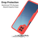 For Samsung Galaxy A12 Acrylic + TPU 360 Degrees Full Coverage Shockproof Phone Case(Green)