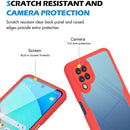 For Samsung Galaxy A12 Acrylic + TPU 360 Degrees Full Coverage Shockproof Phone Case(Purple)