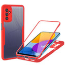 For Samsung Galaxy M52 5G Acrylic + TPU 360 Degrees Full Coverage Shockproof Phone Case(Red)