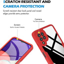 For Samsung Galaxy A22 4G Acrylic + TPU 360 Degrees Full Coverage Shockproof Phone Case(Black)