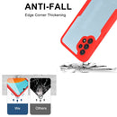 For Samsung Galaxy A32 4G Acrylic + TPU 360 Degrees Full Coverage Shockproof Phone Case(Black)
