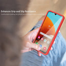 For Samsung Galaxy A32 4G Acrylic + TPU 360 Degrees Full Coverage Shockproof Phone Case(Black)
