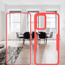 For OPPO A16 / A55 5G Acrylic + TPU 360 Degrees Full Coverage Shockproof Phone Case(Red)