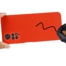 For Xiaomi Redmi Note 11S / Note 11 4G Pure Color Liquid Silicone Shockproof Full Coverage Phone Case(Red)