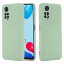 For Xiaomi Redmi Note 11S / Note 11 4G Pure Color Liquid Silicone Shockproof Full Coverage Phone Case(Green)