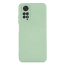 For Xiaomi Redmi Note 11S / Note 11 4G Pure Color Liquid Silicone Shockproof Full Coverage Phone Case(Green)