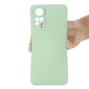 For Xiaomi Redmi Note 11S / Note 11 4G Pure Color Liquid Silicone Shockproof Full Coverage Phone Case(Green)