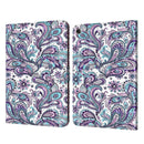 For Samsung Galaxy Tab A8 3D Painted Pattern Leather Tablet Case(Swirl)