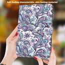 For Samsung Galaxy Tab A8 3D Painted Pattern Leather Tablet Case(Swirl)