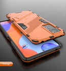 For Xiaomi Redmi Note 11 Pro 5G Gobal Punk Armor 2 in 1 PC + TPU Shockproof Phone Case with Invisible Holder(Orange)