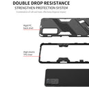 For Xiaomi Redmi Note 11 Pro 5G Gobal Punk Armor 2 in 1 PC + TPU Shockproof Phone Case with Invisible Holder(Orange)