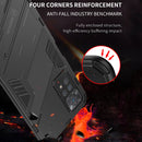 For Xiaomi Redmi Note 11 Pro 5G Gobal Punk Armor 2 in 1 PC + TPU Shockproof Phone Case with Invisible Holder(Orange)