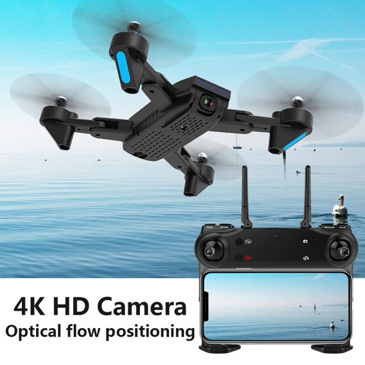 ZLL SG700D Folding 4K HD Dual Camera RC Drone Quadcopter(Black)