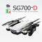 ZLL SG700D Folding 4K HD Dual Camera RC Drone Quadcopter(White)