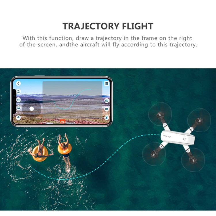ZLL SG700D Folding 4K HD Dual Camera RC Drone Quadcopter(White)