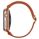 Polyester Nylon Watch Band For Apple Watch Series 7 41mm / 6&SE&5&4 40mm / 3&2&1 38mm(Orange Red)