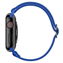 Polyester Nylon Watch Band For Apple Watch Series 7 45mm / 6&SE&5&4 44mm / 3&2&1 42mm(Royal Blue)