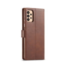 For Samsung Galaxy A33 5G LC.IMEEKE Calf Texture Leather Phone Case(Brown)
