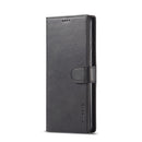 For Samsung Galaxy A33 5G LC.IMEEKE Calf Texture Leather Phone Case(Black)
