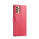 For Samsung Galaxy A33 5G LC.IMEEKE Calf Texture Leather Phone Case(Red)