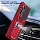 For Xiaomi 12 Armor 2 in 1 PC + TPU Magnetic Phone Case(Red)
